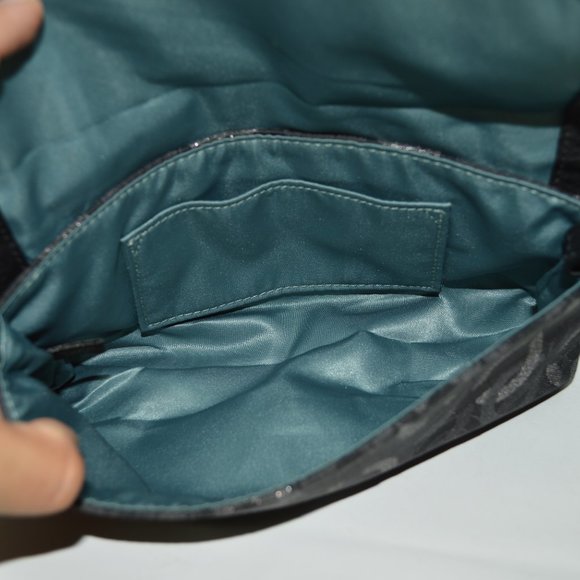 SOLD🚫Coach Kristin Op Art Signature Flap Wristlet - Picture 5 of 6